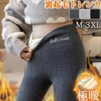 レギンス レディース スパッツ スキニーパンツ 裏起毛 裏ボア 極暖レギンス 無地 防寒 暖かい 保温 あったか ストレッチ ウエストゴム インナー 秋冬