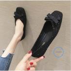 パンプス 痛くない　夏 オフィス ローヒール ぺたんこ バレエシューズ　フラットパンプス 走れる 　フラットシューズ 通勤 パンプス　通勤 通学　柔らか　スクエ