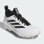  Adidas (adidas) бейсбол отметка шиповки Adizero Impact TPU 2.0 Adi Zero удар (25aw) белый x черный 26.0-27.5cm JH6738