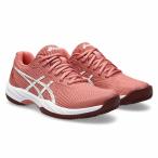 ショッピングGARNET アシックス (asics) GEL-GAME 9 CLAY/OC テニスシューズ レディース (23aw) Light Garnet/White 1042A217-600「0927」