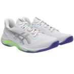  Asics (asics) волейбол обувь NETBURNER BALLISTIC FF 4 сеть горелка (26ss) белый x аметист 22.5-27.0cm стандартный последний 1053A070-104
