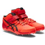  Asics (asics) наземный шиповки JAVELIN PRO 3 мужской (22aw) Sunrise красный × черный копье бросание последний стандарт 1093A179-701