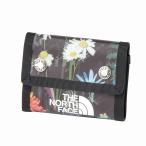  The * North * лицо (The North Face) уличный аксессуары мелкие вещи кошелек BC точка wa let (25aw) черный цветок NM82319-AF