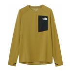 ショッピングノースフェイス tシャツ ザ・ノース・フェイス (THE NORTH FACE) アウトドアウエア  長袖Tシャツ エクスペディションドライドットクルー アンバーグリーン M-XL NT12123-AM【OUTsale】