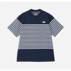 ザ・ノース・フェイス (THE NORTH FACE) 半袖Tシャツ ショートスリーブ パネルボーダーティー メンズ (24ss) アーバンネイビー NT32406-UN【sale】【OUTsale】