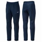 【ネコポス送料無料】ミズノ(mizuno) ナビドライ ニットロングパンツ メンズ  テーパード (24ss) ネイビー 32MDA190 14