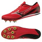  Mizuno (mizuno) наземный шиповки обувь X First 2 (23ss) красный × черный × белый 2E соответствует U1GA233003