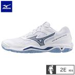  Mizuno (mizuno) гандбол обувь WAVE PHANTOM 3 wave Phantom 3 (25ss) белый × темно-синий X1GA226027