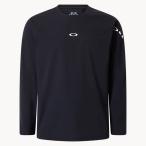  Oacley (Oakley) тренировка одежда футболка с длинным рукавом O-Sync Pack Knit L/S Crew 1.0 мужской (25aw) черный S-L FOA408124-02E