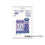 サニパック 強化ポリ袋ワイド半透明30L UH34(7813597) 入数：1冊(30枚)