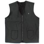 ショッピング電熱ベスト バッテリー HIRO 電熱ベスト ブラック モバイルバッテリーで使用可能！ 選べる3サイズ