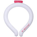 ネッククーラー 19＃ ホワイト Mサイズ 首まわりひんやり、繰り返し使える！ NC-M19WH