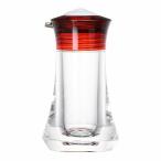 プッシュワンしょう油差しクリアレッ...