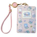  Sanrio Cara катушка имеется чехол для пропуска Cheery коричневый m удобный катушка имеющий симпатичный чехол для пропуска SR2710(CHUMS)