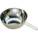 18-8 共柄手付ボール口付 21cm 目盛付 