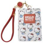  Sanrio Cara катушка имеется чехол для пропуска Hello Kitty удобный катушка имеющий симпатичный чехол для пропуска SR2710(KITTY)