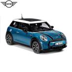 MINI ミニチュアカー F56 COOPER S (アイランド・ブルー) (サイズ:1/18)
