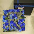 生花イニシャルボックスフラワーM花 ギフト 開店祝 誕生日 送別 卒業 結婚 お祝い 記念日 プレゼント 母の日 父の日 敬老の日