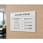 2026年6月1日から 特定金属くず買受業 A4サイズ 金属くず商 掲示義務 業者票 標識 プレート 表示 掲示物 金属盗対策法 金属スクラップ買取業