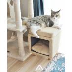 ペット スツール 角型 ハウス ベージュ ベッド 犬 ネコ ナチュラル クッション 椅子 可愛い ファブリック 輸入雑貨 リビング 脚付き シンプル