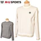 MU спорт M*U SPORTS Golf 2025 осень-зима новый продукт мужской вырез лодочкой свитер вязаный одежда Golf одежда 