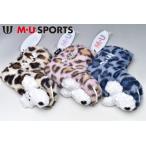 MUスポーツ M・U SPORTS ゴルフ 2024秋冬新作 レディース ピンパターカバー