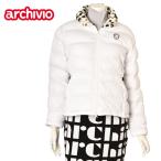 ショッピングダルメシアン 50％OFFセール！ アルチビオ archivio ゴルフ 2024秋冬新作 レディース 中綿ジップアップブルゾン 服 ゴルフウェア