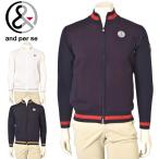  Anne Pas .and per se Golf 2026 осень-зима новый продукт мужской Zip выше вязаный блузон одежда Golf одежда 