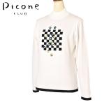 50%OFF распродажа!piko-ne Club PICONE CLUB Golf 2024 осень-зима новый продукт женский с высоким воротником вязаный тянуть over mok шея одежда Golf одежда 
