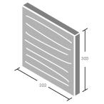 【送料無料対象外】INAＸエコカラットエコカラットシルクリーネ 303角平ECO-303/SLA1NN〜SLA3NN(代引き不可商品)