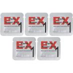 国産5分でかかる！アミノ酸、ヒアルロン酸配合！付けまつげ用パーマ液 1剤単品、酸化しないパウチタイプ (5枚)