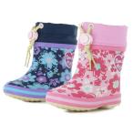 ムーンスターベビーラバーブーツ MS WB015R 女の子 冬用 レインブーツ スノーブーツ 子供用長靴 子供靴 ベビー用長靴 防水