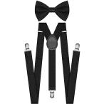 QCWQMYL подтяжки bow Thai 2 позиций комплект мужской женский Kids 2.5cm y знак красочный casual простой Uni sek