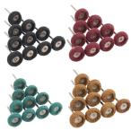 40 штук входит 4 цвет волокно полировка 3mm ось колесо нейлон ткань щетка колесо смешивание цвет 4 вида комплект абразив электрический дрель маршрутизатор bit ( каждый 