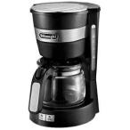 ショッピングデロンギ デロンギ(DeLonghi) ドリップコーヒーメーカー 0.65L ブラック アクティブシリーズ 5-6カップ ICM14011J