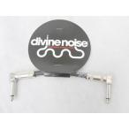 Divine Noise Handmade Cables 6inch / LL / Black パッチケーブル 【ディバイン・ノイズ・ケーブル 約15cm】