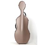 Carbon Mac CFC-2S S-CPG シャンパンゴールド チェロケース サテン 新素材カーボンコンポジット ケース | カーボンマック チェロハードケース CarbonMac CFC2S