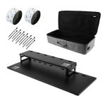 GATOR( гетры )GV-TE3113R2-GB.daru панель & педаль подъемник (gig сумка есть )Vertex 31" x 13" Pedalboard &amp; 23" x 6" Riser [ производитель прямая поставка ]