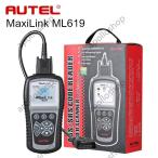 Autel ML619 OBD2 故障診断機 英語 ABS SRS機能 診断機 自動車 車 スキャンツール OBD2 コード スキャナー 消去 ベンツ bmw マスタング