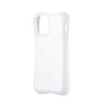 iPhoneケース 耐衝撃 横向き TPU 持ちやすい ホワイト 2020 iPhone 5.4インチ finch