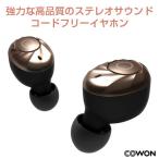 コードフリーイヤホン【COWON/コウォン】CF2(8809290183385) ( 完全ワイヤレスステレオ/Bluetooth 5.0/超密着型人体工学的設計/超軽量/超小型/IPX4防水)