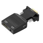 VGA to HDMI ÊÑ´¹¥¢¥À¥×¥¿¡¼ VGA-HDMI¥¢¥À¥×¥¿¡¼ VGA¡Ê¥ª¥¹¡Ë-HDMI¡Ê¥á¥¹¡Ë+ ¥ª¡¼¥Ç¥£¥ª 1080p ¥Ó¥Ç¥ª½ÐÎÏ VGA-H