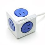 PowerCube ¥Ñ¥ï¡¼¥¥å¡¼¥Ö ÅŸ»¥¿¥Ã¥× AC5¸ý ±äĹ¥³¡¼¥É 1.5M ¥Ö¥ë¡¼/ÀÄ