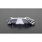 ショッピングESCO ESCO エスコ 6丁組両口スパナ(メトリックサイズ) EA615BC-6A