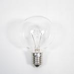 旭光 ボール球 25W G50E17 クリア│電