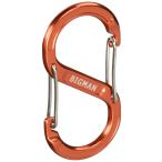  большой man (Bigman)kalabinaCARABINER 80mm AFC6-8OR orange 
