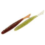  Bait breath (Bait Breath) рыба tail Lynn ga-3.5 дюймовый корюшка ( двухцветный -)