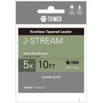 timko(TIEMCO) J Stream Leader 10ft 5X прозрачный оливковый 