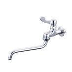 ショッピングESCO エスコ(ESCO) 自在水栓(二条ねじ/寒冷地兼用) PJ1/2