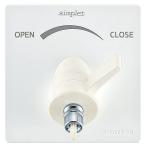 SANEI( San-Ei ) водоснабжение для розетка simp let потолок трубы для закрытый для одиночный вентиль . винт specification R1/2 general area для V9652ALU-1